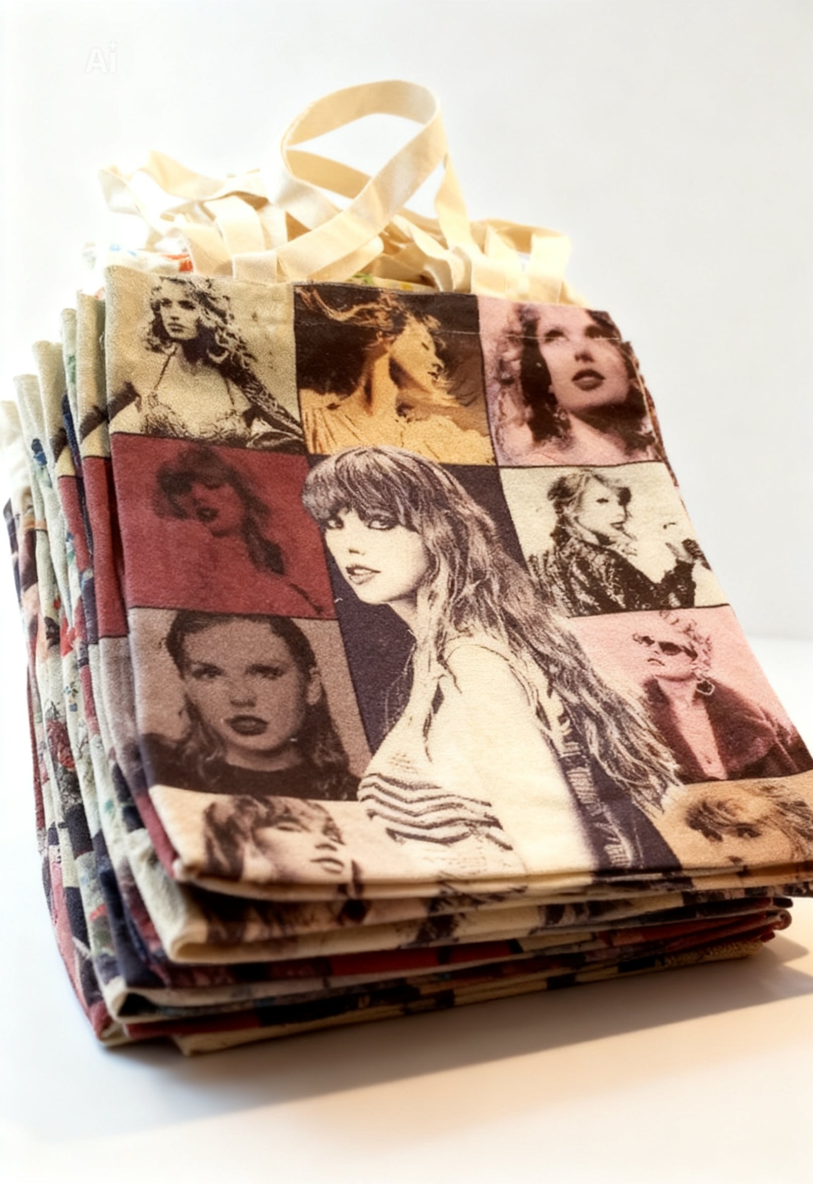 Canvas Tote Bag - Taylor Swift Collage